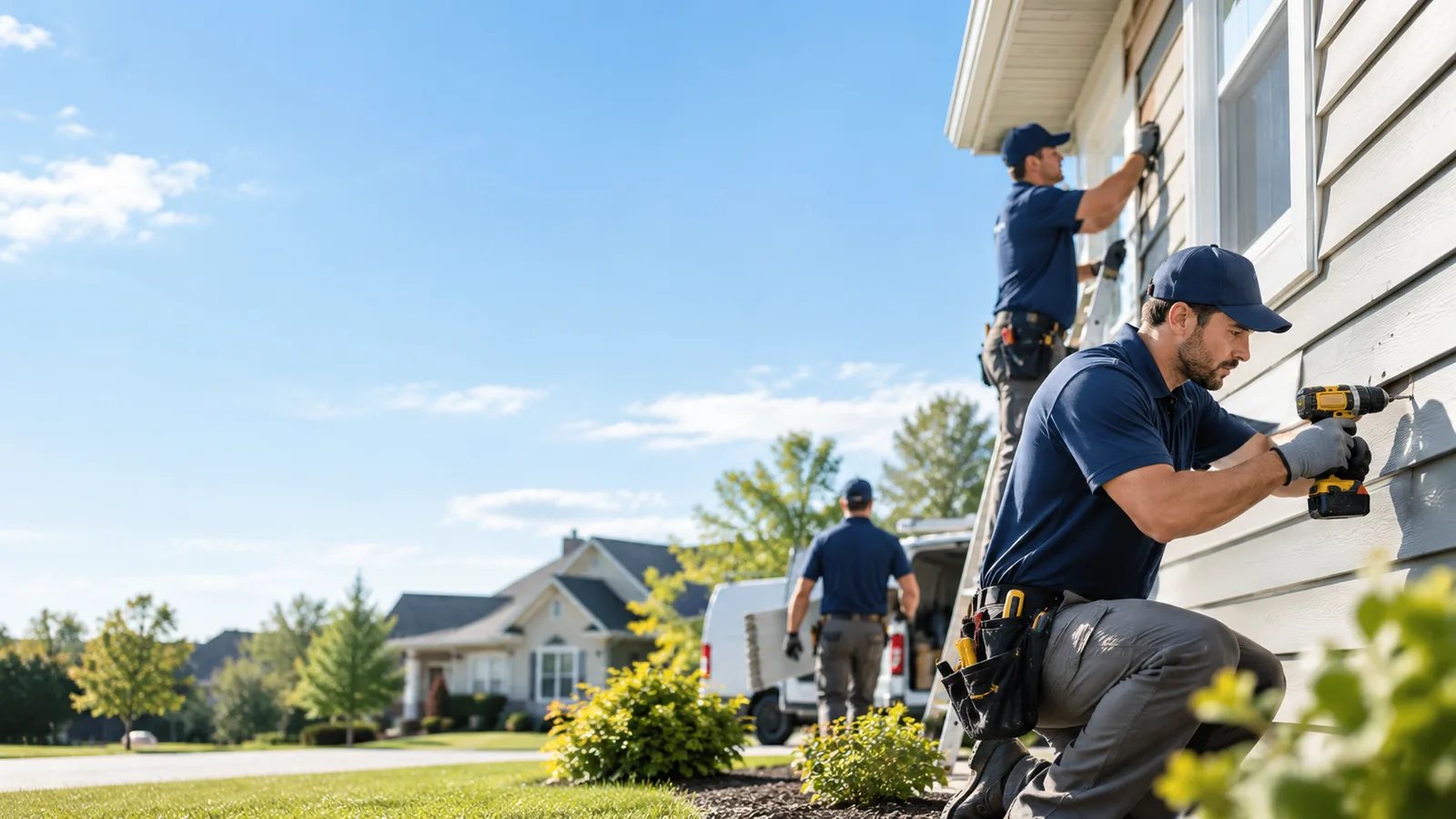 Siding Leak Repair in Hope, KS